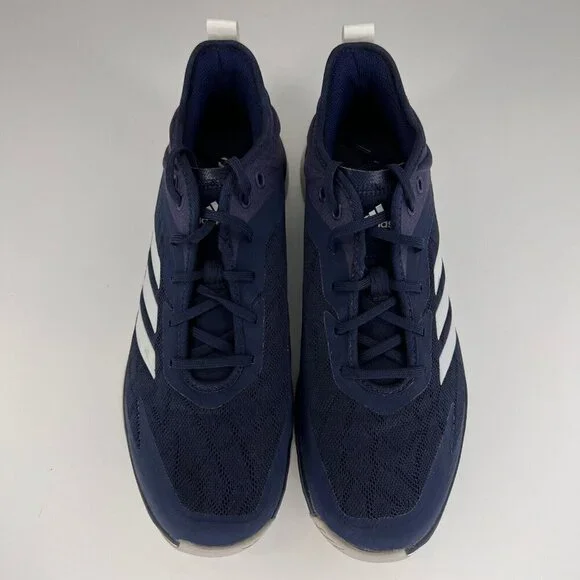 Adidas Mens CG5140 Blue Speed Trainer 4 Low Top Mesh Size 10.5 Running Shoes - Picture 4 of 9